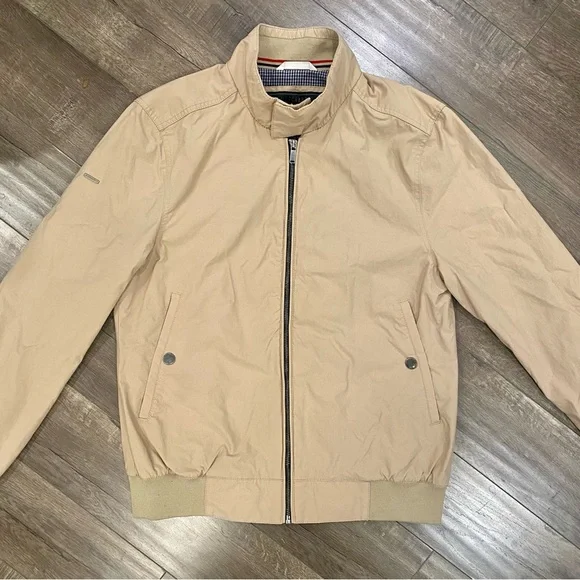 🔥 Superdry Khaki Harrington Jacket - XL Slim 40-42” - Picture 4 of 7